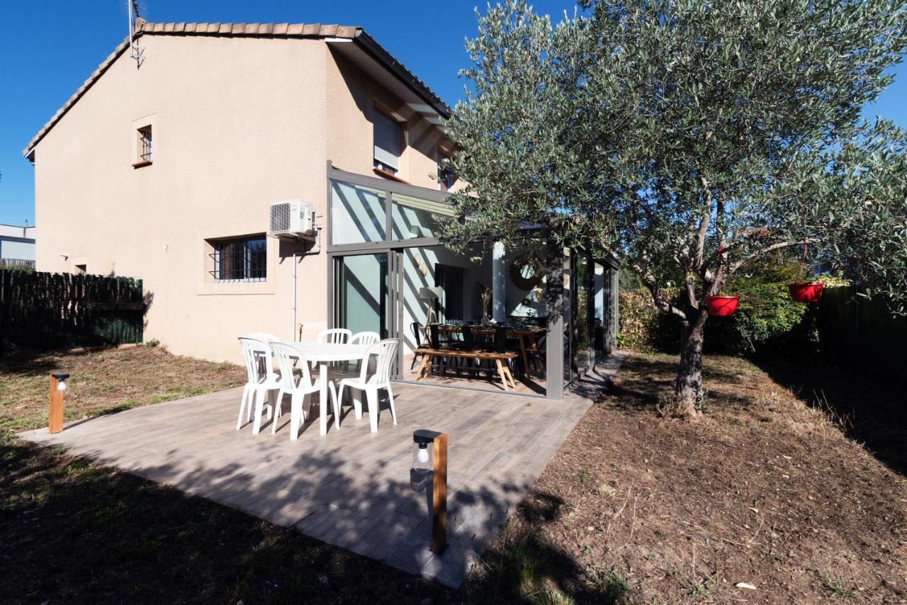 Guilhermy - Maison Contemporaine Avec Jardin Toulouse Exteriör bild